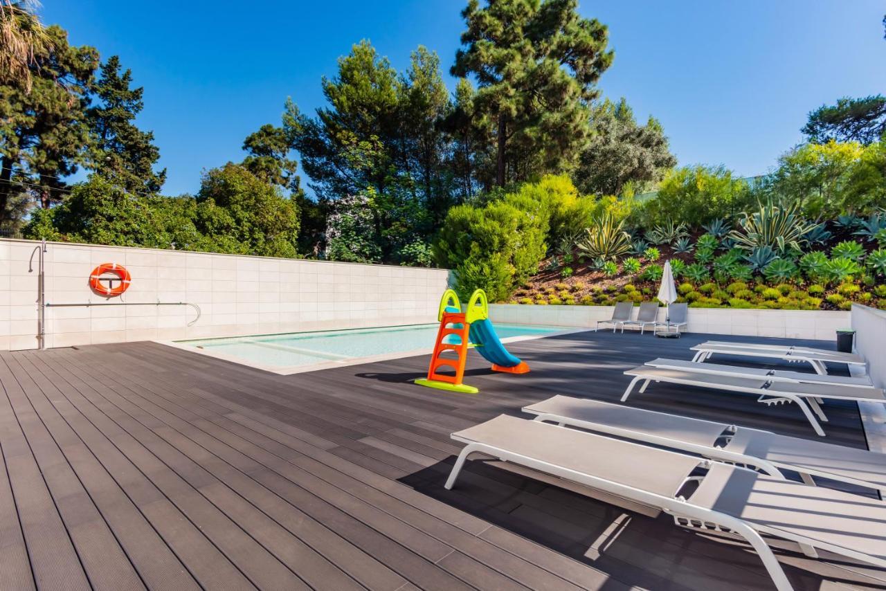 شقة Oeiras Elegant Retreat With Pool المظهر الخارجي الصورة